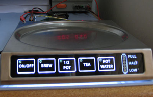 aerospace galley appliance touch keypad