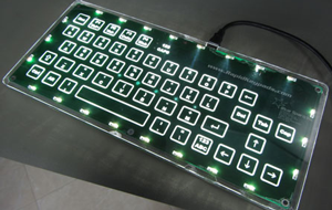 capacitive touch keyboard