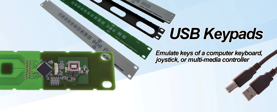 Custom USB Kiosk Keypads